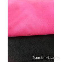 Polyester Spandex 2 côtés tissu en toison brossé